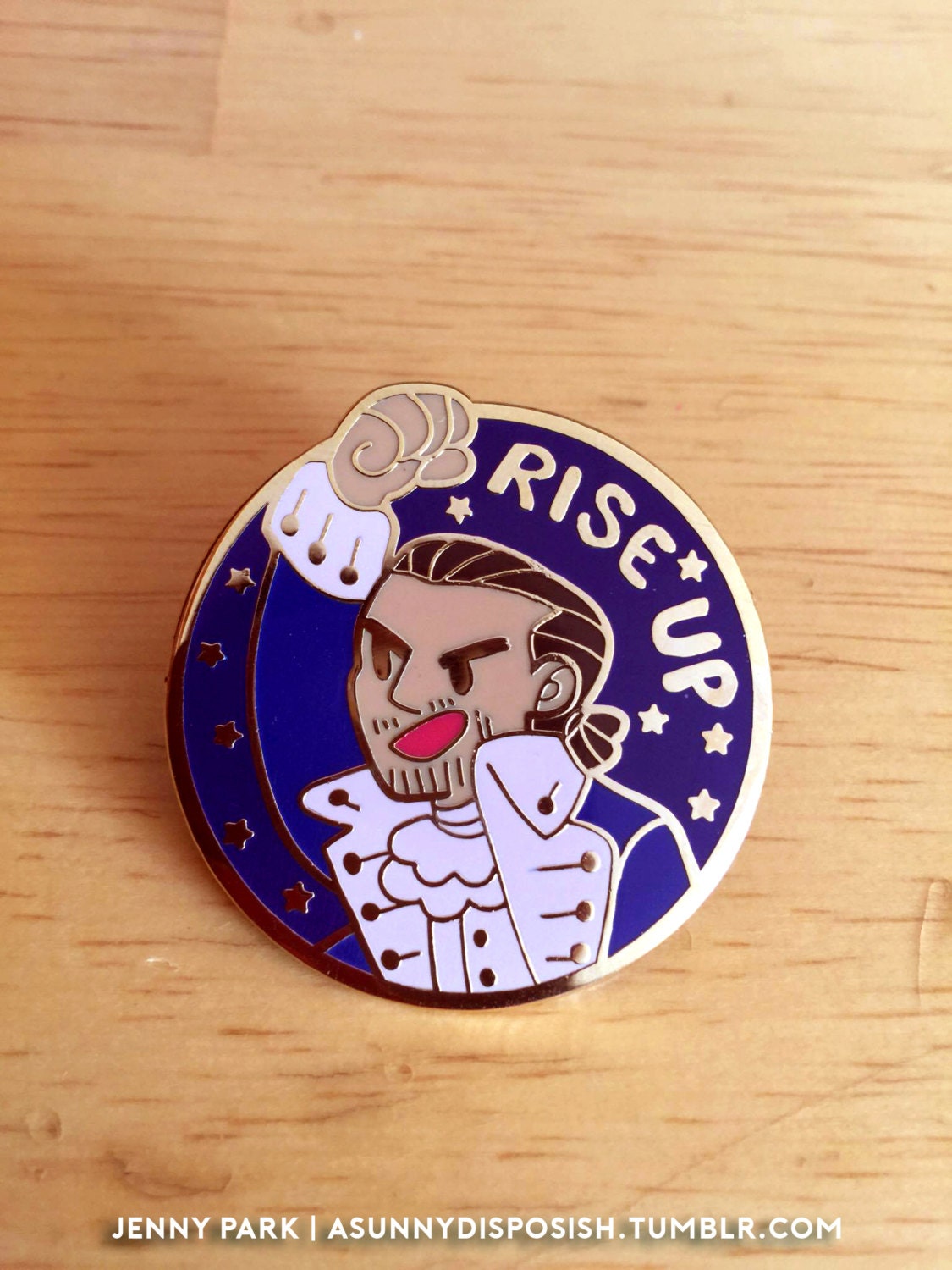 Hamilton Enamel Pins
