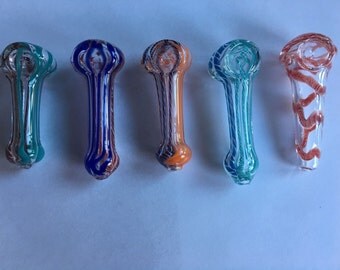 SALE!Glass Smoking Pipes 3" Size ( set of 5 pcs) /Premium Quality -free shipping