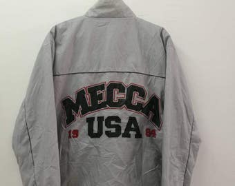 Rare!!MECCA USA Large Size Windbreaker Skateboarding
