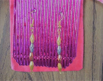 Earrings, Geometric, Beads, Jewellery