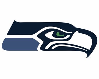 Seattle Seahawks SVG,Football , Logo files by layers - Make Your Own Print Cut Crafts, Shirts, Wall Art, Vinyl Decals,ECT