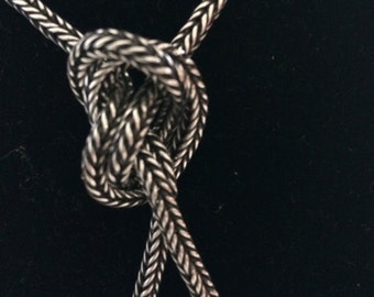Antique Indian silver chain, smaller size.