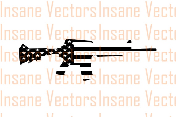 Download American Flag Rifle Silhouette Clip Art Image | Rifle ...