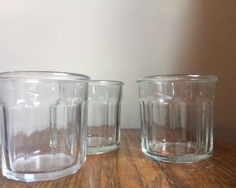 Vintage French Jam Jars, set of 3
