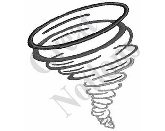 Tornado - Machine Embroidery Design