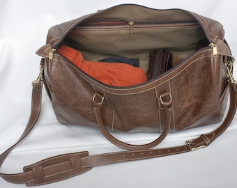 Leather Duffle Bag