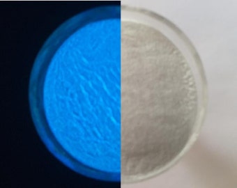 BLUE   Glow  in  the Dark Neon  Pigment Powder
