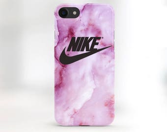 Nike Phone Case iPhone 6 Case Pink Marble Nike iPhone 7 Case iPhone 7 Plus Nike iPhone Case iPhone 6s Nike Marble Case Rose Marble Case SE