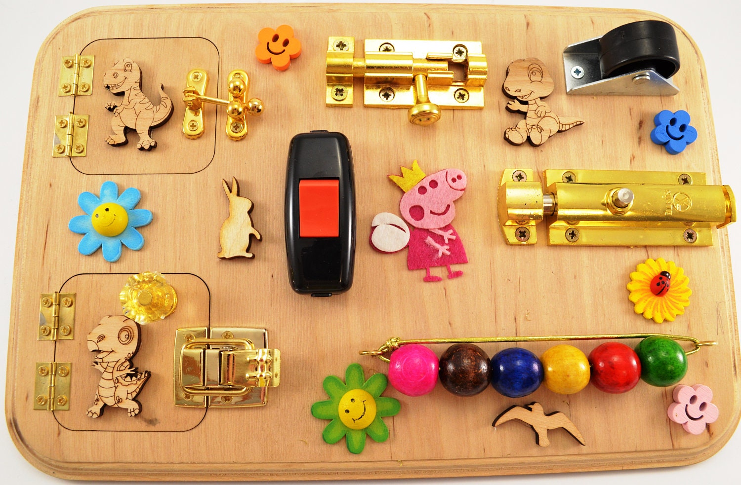 Travel busy board Busy board for toddler Activity board