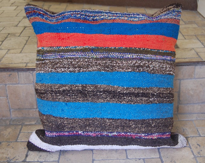 45x45cm/18''x18'',decorative pillow,kilim pillow,cushion cover,,vintage pillow,bohemian pillow,handwoven pillow,throw pillow,accent pillow,