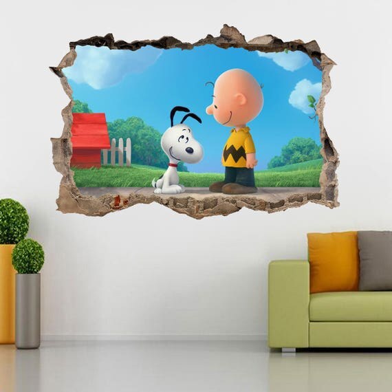 Snoopy Vinyl Wall Decals Colorful, Different and Animated Funk This