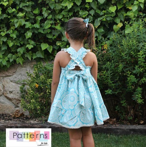 Lucia Spanish DRESS with ruffle for baby babies toddler girls PDF ...