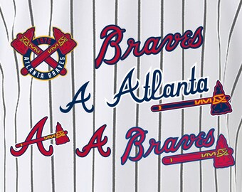Atlanta Braves Baseball SVG, Atlanta Braves, Braves SVG, Baseball Clipart, Atlanta Braves