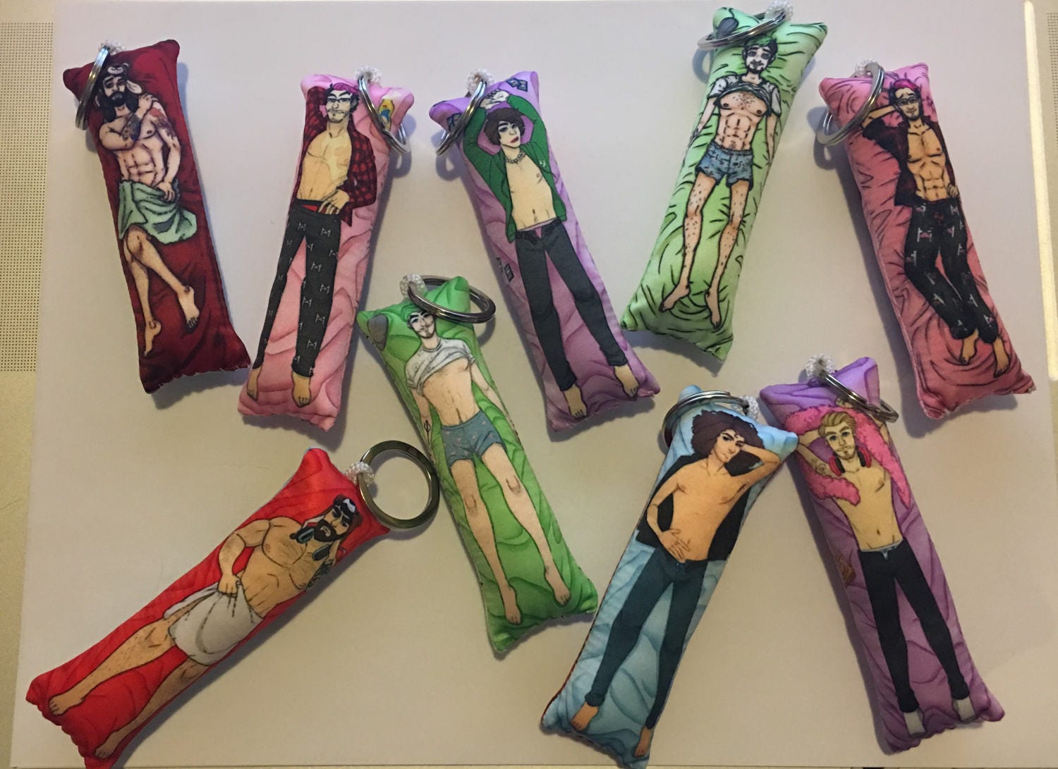 Markiplier Body Pillow KeyChain