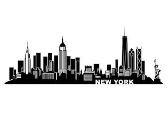 New York City Amrica Bridge Graphics SVG Dxf EPS Png Cdr Ai Pdf Vector Art Clipart instant download Digital Cut Print File Cricut Silhouette