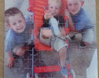 personalised jigsaw puzzle, photo jigsaw, jigsaw puzzle, fathers day gift, mothers day gift, family keepsake gift, birthday gift, keepsake
