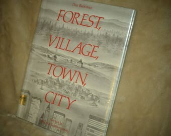 Forest, Village, Town, City vintage book