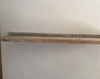 Rustic Floating Shelf