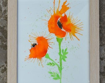 Orange Poppies