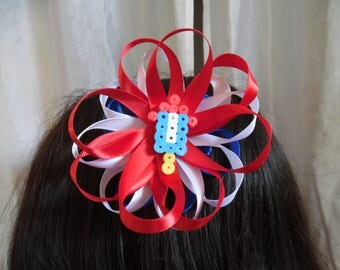Firework Hair Bow
