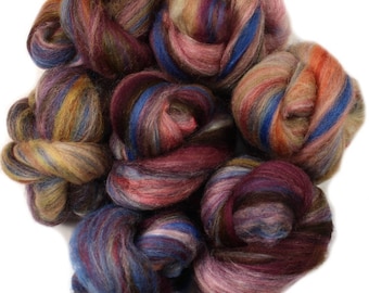 Song bird -- mini batts (2 oz.) polwarth and merino wool, bamboo, tussah silk.