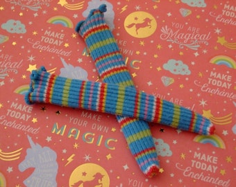 Blythe / DAL Socks - Textured Ruffled Playtime