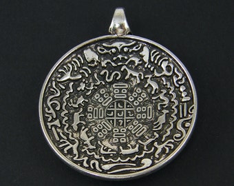 Tibetan medallion | Etsy