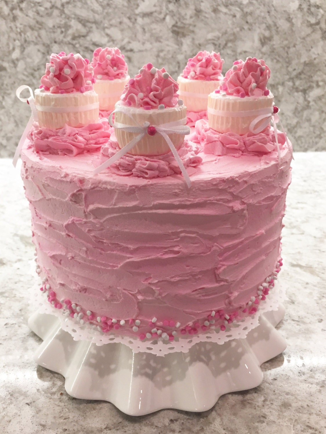 Artificial Cake Display Cake Cupcake Cake Home Staging