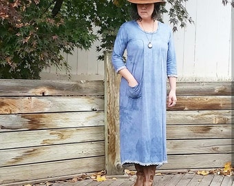 Sweet Grass maxi dress (hemp/organic cotton)