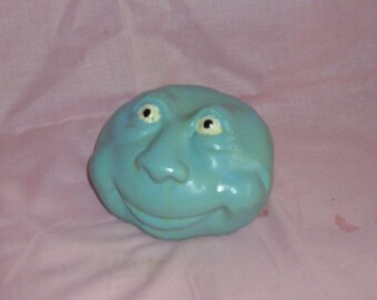 LATEX Only ROCK FACE Mold for Garden Decor # 2