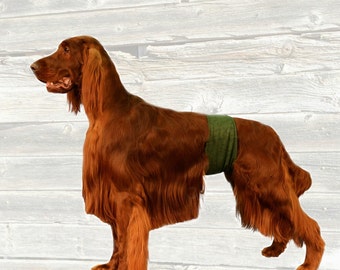 Dog Belly Band for Boys, Tapered Design