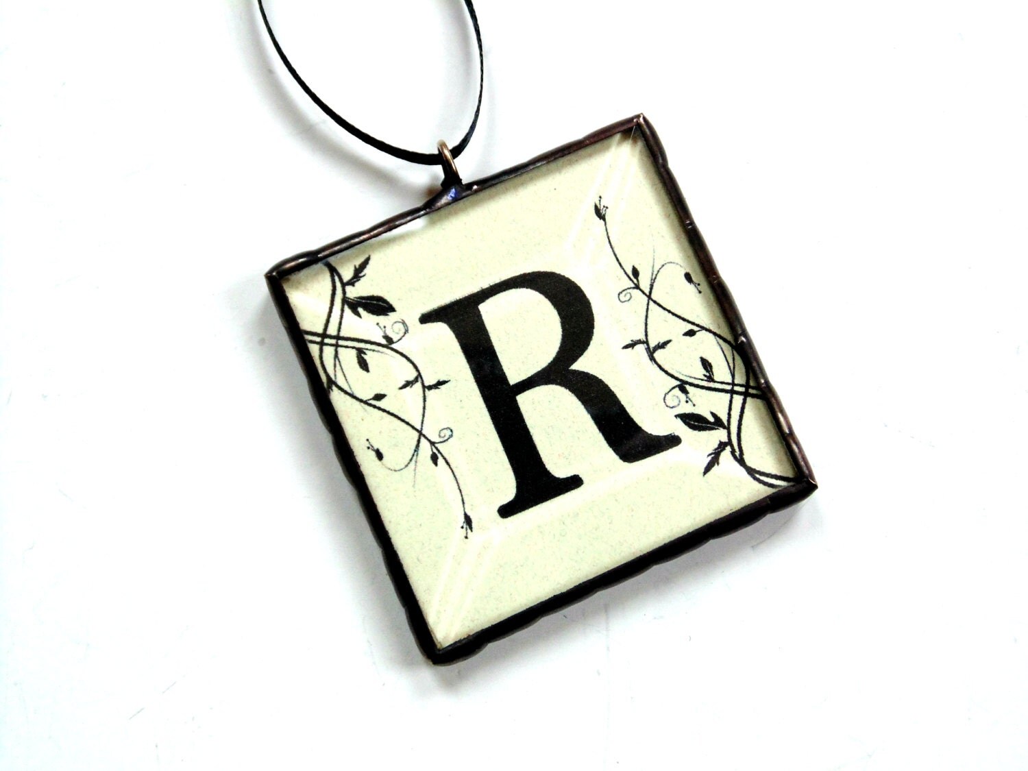 Letter ornament initial ornament custom ornaments keepsake