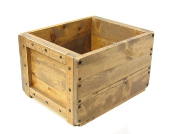 Wooden Bin, Wood Crate, Wooden Box, Wood Tote, Hope Chest, Keepsake Box, Memory Box, Pet Memorial Box, Wedding Card Box, Pet Toy Storage Box