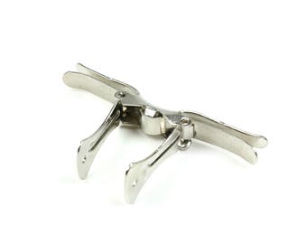 Bow Tie Hardware - 2-3/4" Bow Tie Clips, Bowtie Hardware, Clip on Bow Tie, Clip on Bowtie, Bow Ties for Boys, Bow Ties for Men,