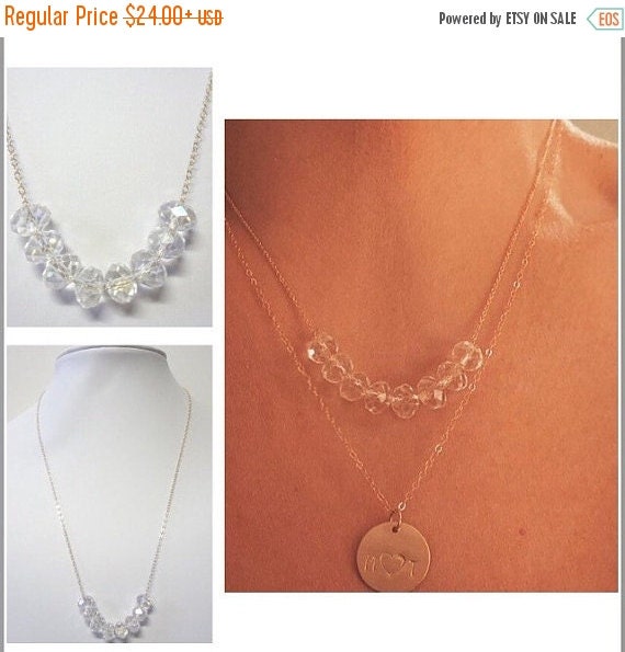 Carrie Necklace Sex And The City Crystal By Viancamercedes On Etsy