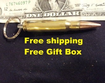 308 Bullet Bottle Opener Keychain Groomsmen Gift fathers day or graduation gift for men sale free shipping