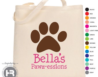 Dog Tote Bag - Personalized Dog Bag