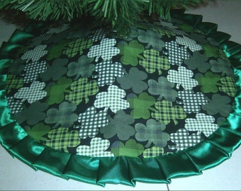 st patricks day tree skirt