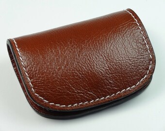 Women's Leather Purse Card Holder - Men's Leather Purse Card Holder - Maxence - Hand Swen