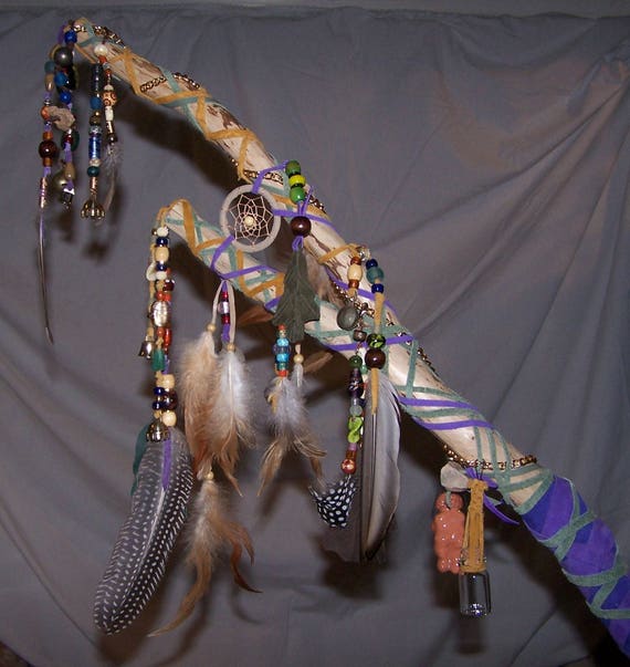 Custom Made Wizard or Fairie Staff (Or walking staff -- if you are not magically inclined)