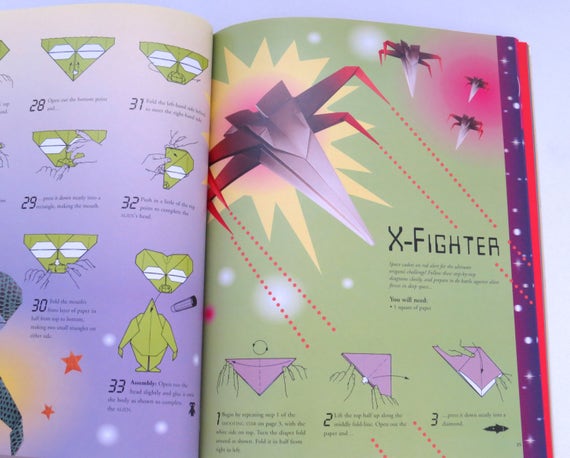 Planet Origami Book Origami Projects Book Craft Book Used Craft Book Paper Creations