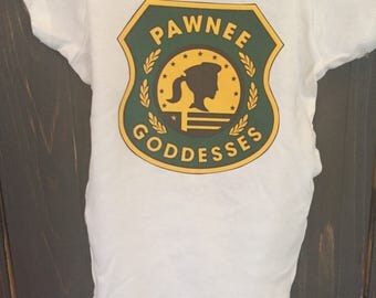 Pawnee Goddess Parks and Recreation Onesie