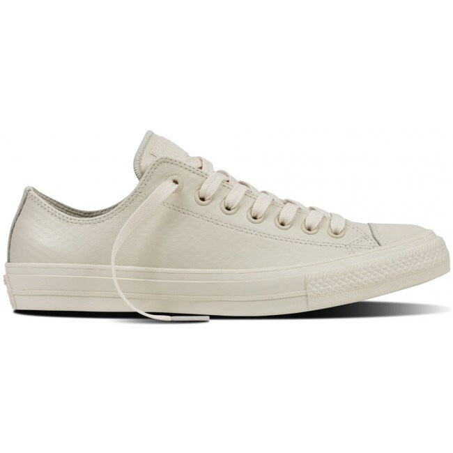 converse leather cream