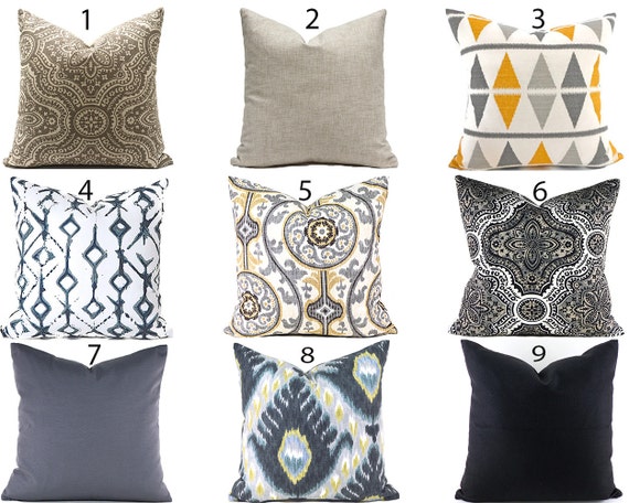 Pillow Covers ANY SIZE Decorative Pillows Pillow Inserts Best