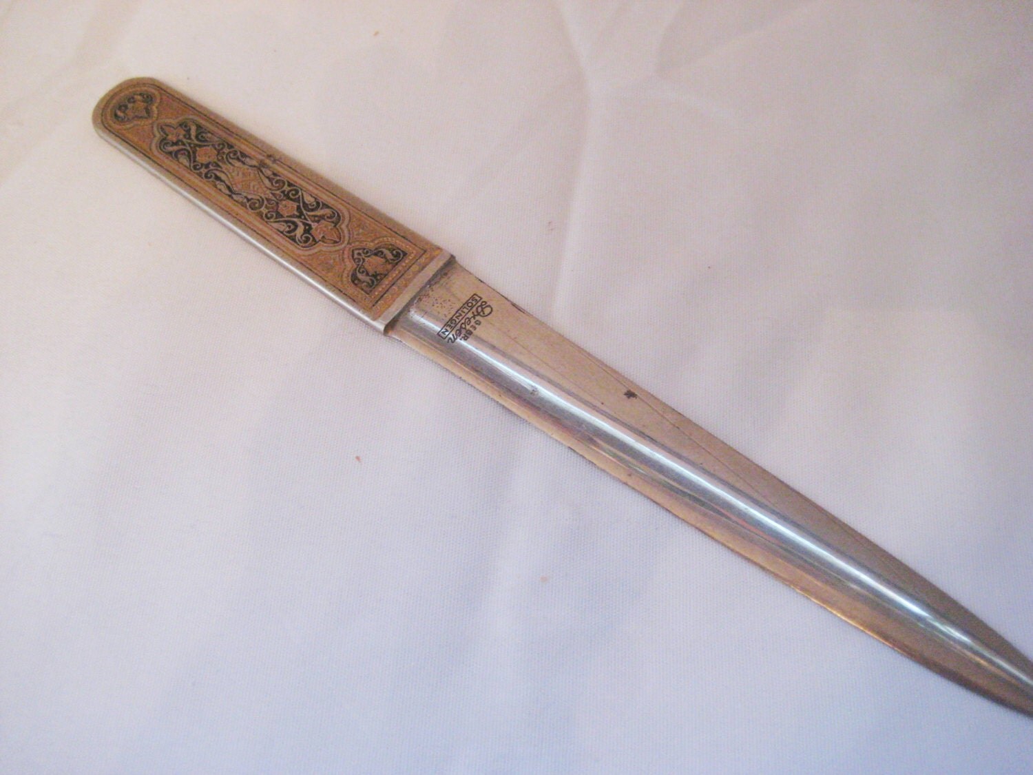 Antique German letter opener Decorative ornate vintage