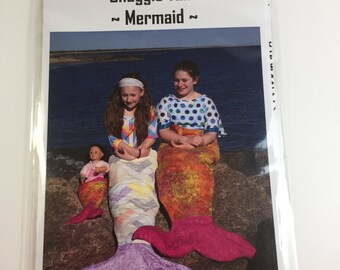 Snuggle Tails Mermaid Pattern - Wendt Quilting - Mermaid Tail Blanket - Sewing Project - Mermaid Quilt Pattern - DIY Mermaid