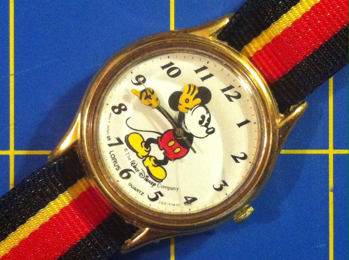 lorus micky mouse watch