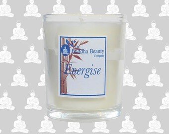 Energise - Raspberry Organic Votive Candle 9cl