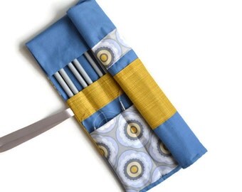 Knitting Needle Case, Knitting Needle & Crochet Hook Roll