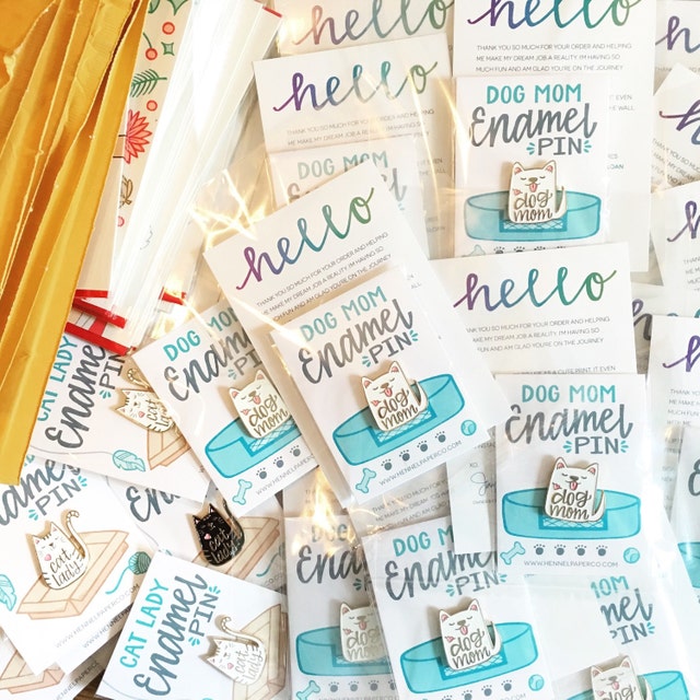 Cheery &amp; Cheeky Illustrated Paper Goods by HennelPaperCo on Etsy